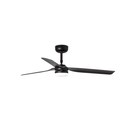 FARO 33815WT-21 - LED dimbar takfläkt PUNT M LED/18W/230V 2700/3000/4000K svart Ø 132 cm Wi-Fi Tuya + fjärrkontroll