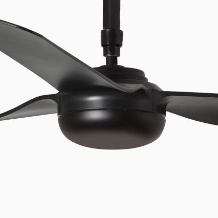 FARO 33815WT - Takfläkt PUNT M svart diameter 132 cm Wi-Fi Tuya + fjärrkontroll