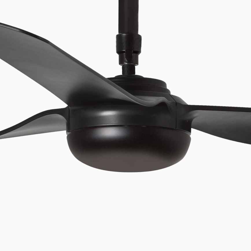 FARO 33815WT - Takfläkt PUNT M svart diameter 132 cm Wi-Fi Tuya + fjärrkontroll