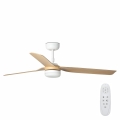 FARO 33816-20 - LED takfläkt PUNT LED/18W/230V Wi-Fi beige/vit + fjärrkontroll