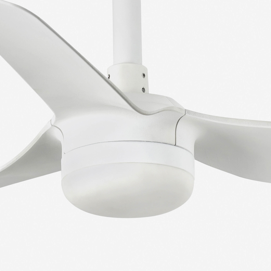 FARO 33820WT-1TW - LED-dimbart takfläkt MINI PUNT S LED/10W/230V 2700/3000/4000K vit Ø 90 cm Wi-Fi Tuya + fjärrkontroll