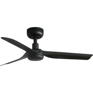 FARO 33822WT - Takfläkt MINI PUNT S svart diameter 90 cm Wi-Fi Tuya + fjärrkontroll