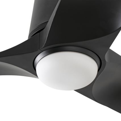 FARO 33827-1TW - LED dimmbar takfläkt HEY TUB S LED/10W/230V 2700/3000/4000K svart diam. 90 cm + fjärrkontroll