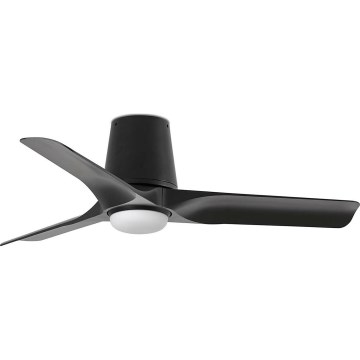 FARO 33827-1TW - LED dimmbar takfläkt HEY TUB S LED/10W/230V 2700/3000/4000K svart diam. 90 cm + fjärrkontroll