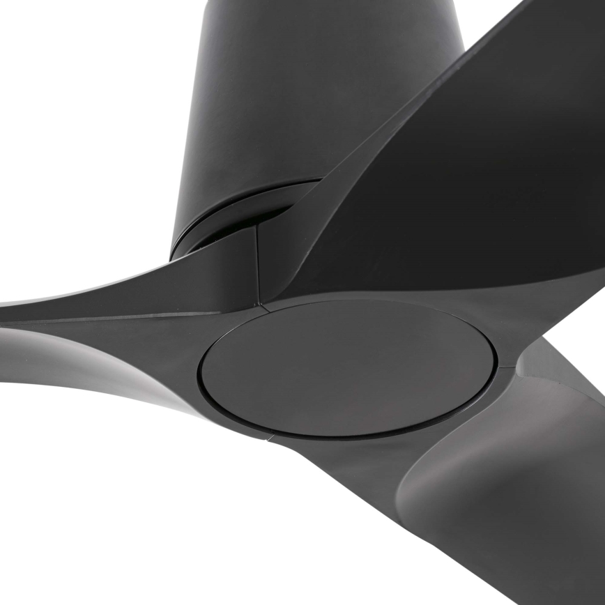 FARO 33827 - Takfläkt HEY TUB S svart Ø 90 cm + fjärrkontroll