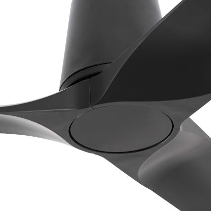 FARO 33827WT - Takfläkt HEY TUB S svart diameter 90 cm Wi-Fi Tuya + fjärrkontroll