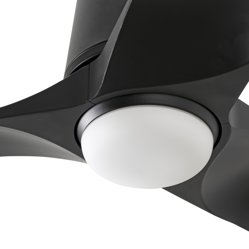 FARO 33827WT1S - LED-dimmbar takfläkt HEY TUB S LED/10W/230V 2700/3000/4000K Ø 90 cm svart Wi‑Fi Tuya + fjärrkontroll