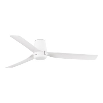 FARO 33828 - Takfläkt PUNT TUB M vit Ø 130 cm + fjärrkontroll