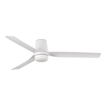 FARO 33832-1TW - LED Dimbar takfläkt MINI PUNT TUB S LED/10W/230V 2700/4000/6000K diameter 90 cm vit + fjärrkontroll