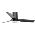 FARO 33834-1TW - LED-dimmbar takfläkt MINI PUNT TUB S LED/10W/230V 2700/3000/4000K Ø 90 cm svart + fjärrkontroll
