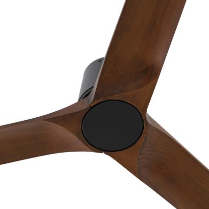 FARO 33839 - Takfläkt HEYWOOD TUB L tall/svart Ø 132 cm + fjärrkontroll