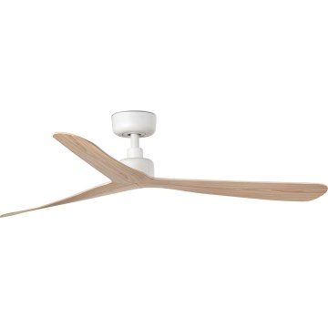 FARO 34195 - Takfläkt ROCKER M, Ø 132 cm, beige/vit + fjärrkontroll