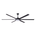 FARO 34203-130 - LED takfläkt ROTTERDAM XL LED/32W/230V svart diameter 200 cm + fjärrkontroll