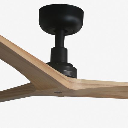 FARO 34283 - Takfläkt KLIM M tall/svart Ø 125 cm + fjärrkontroll