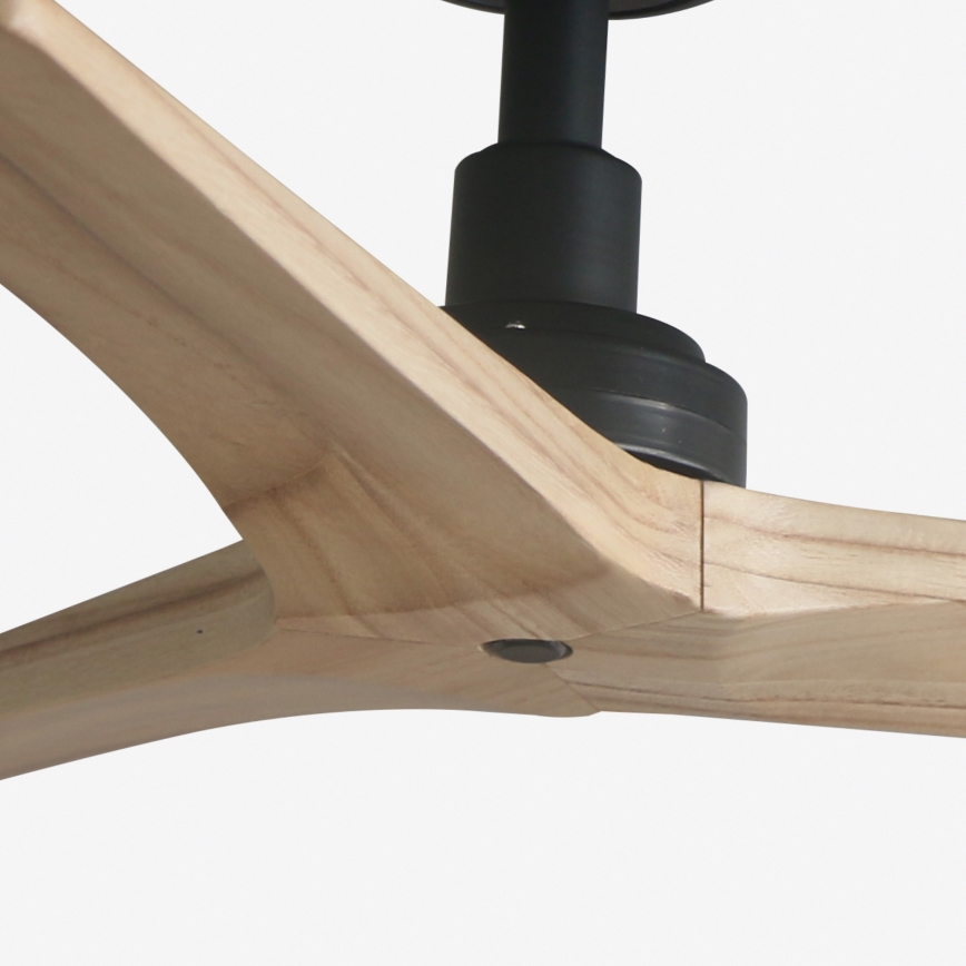 FARO 34284 - Takfläkt KLIM S tall/svart Ø 92,5 cm + fjärrkontroll