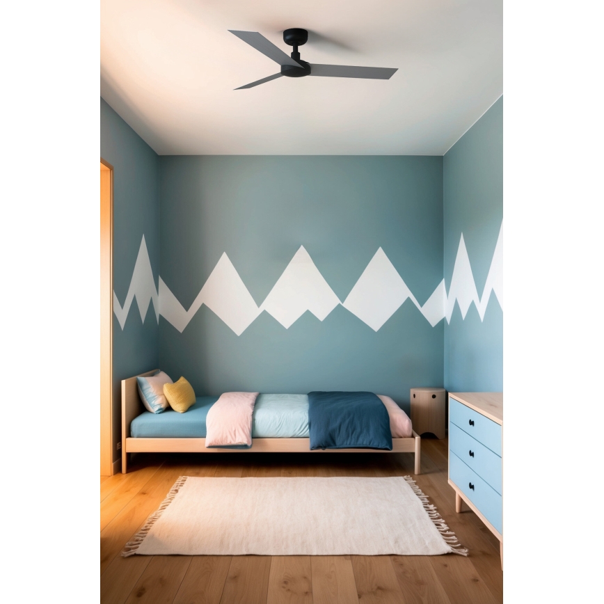 FARO 34285 - Takfläkt CRUISER S svart Ø 106 cm + fjärrkontroll