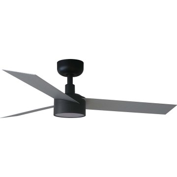 FARO 34285WT1S - Dimbar LED-takfläkt CRUISER S LED/18W/230V 2700/3000/4000K Ø 106 cm grå/svart Wi-Fi Tuya + fjärrkontroll