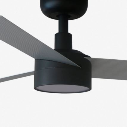 FARO 34285WT1S - Dimbar LED-takfläkt CRUISER S LED/18W/230V 2700/3000/4000K Ø 106 cm grå/svart Wi-Fi Tuya + fjärrkontroll