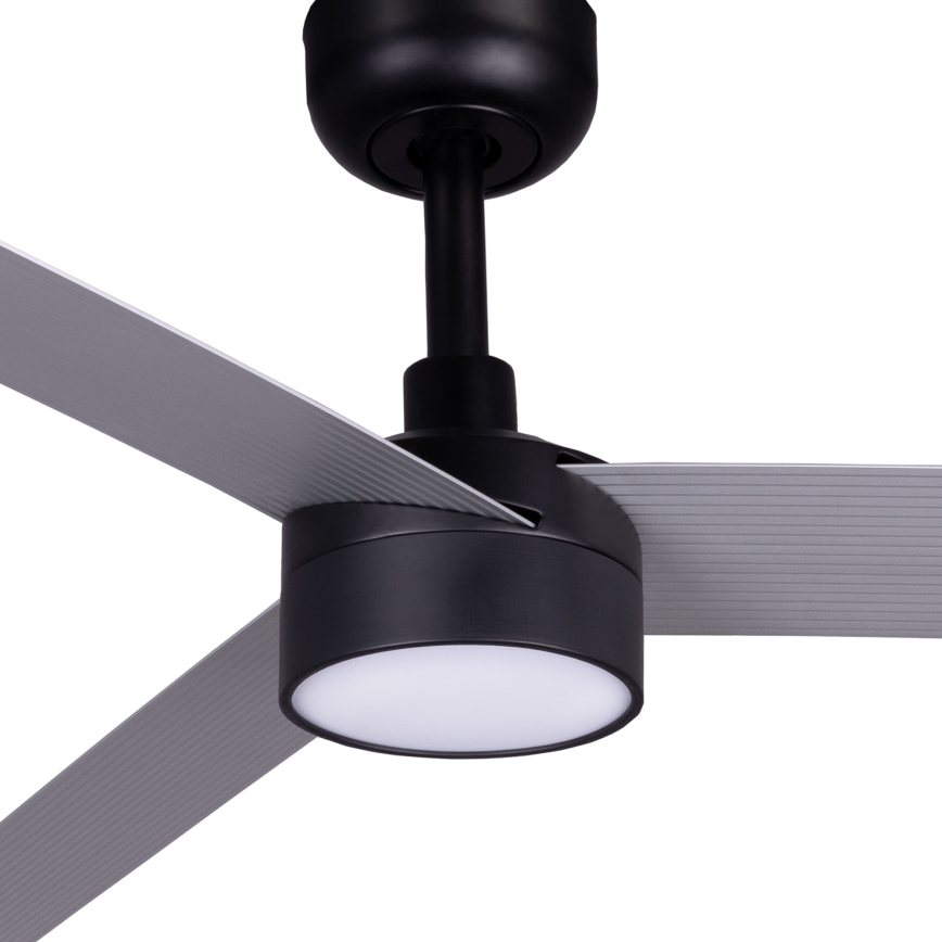 FARO 342871S - Dimmbar LED-takfläkt CRUISER XL LED/18W/230V 2700/3000/4000K Ø 160 cm grå/svart + fjärrkontroll