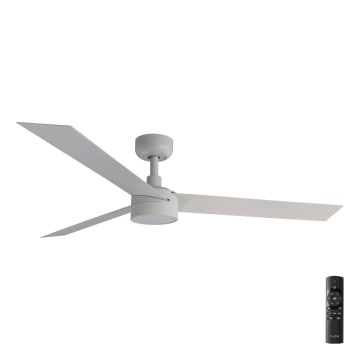FARO 34290-1TW - Dimmbar LED-fläkt CRUISER LED/20W/230V 2700/3000/4000K Ø 132 cm vit + fjärrkontroll