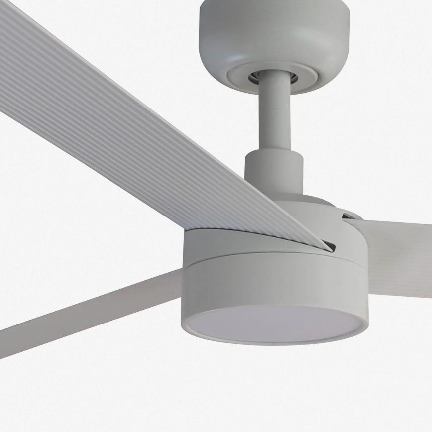 FARO 34290WT1S - LED-dimmbar takfläkt CRUISER L LED/18W/230V 2700/3000/4000K Ø 132 cm vit Wi‑Fi Tuya + fjärrkontroll
