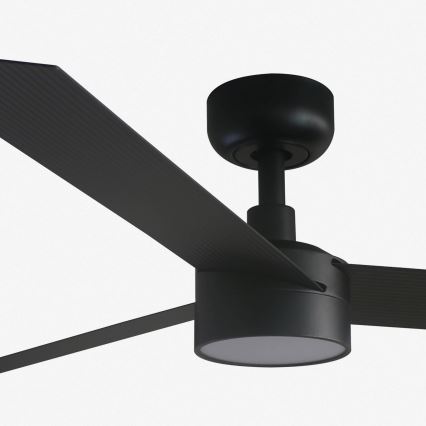 FARO 34291-1TW - LED-dimbar takfläkt CRUISER LED/20W/230V 2700/3000/4000K Ø 132 cm svart + fjärrkontroll
