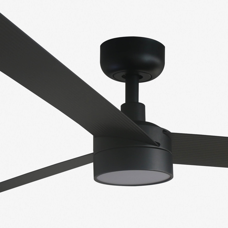 FARO 34293-1TW - Dimmbar LED-takfläkt CRUISER XL LED/18W/230V 2700/3000/4000K Ø 160 cm svart + fjärrkontroll