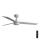 FARO 34297-1TW - LED dimbar fläkt RUDDER L LED/20W/230V 2700/4000/6500K Ø 132 cm + fjärrkontroll