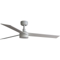 FARO 34297WT1S - Dimbart LED-takfläkt RUDDER L LED/18W/230V 2700/3000/4000K Ø 132 cm beige/vit Wi-Fi Tuya + fjärrkontroll