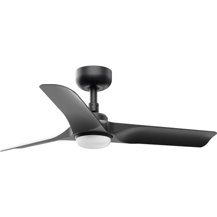 FARO 3L002 - LED-dimbar armatur för fläkt HEY, HEYWOOD LED/18W/230V 2700/4000/6000K svart