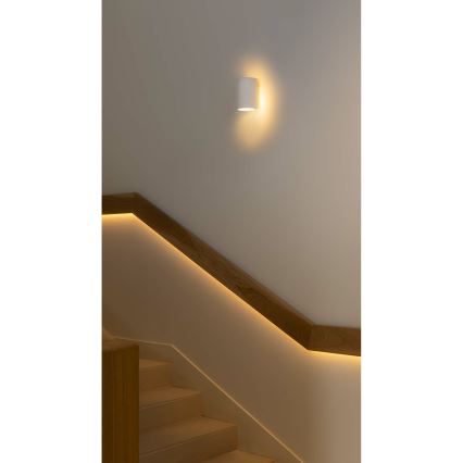FARO 40522 - Vägglampa SOLE 1xGU10/8W/230V vit rund