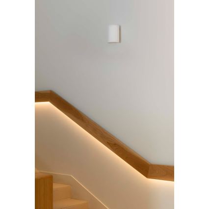 FARO 40522 - Vägglampa SOLE 1xGU10/8W/230V vit rund