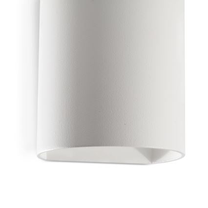 FARO 40522 - Vägglampa SOLE 1xGU10/8W/230V vit rund