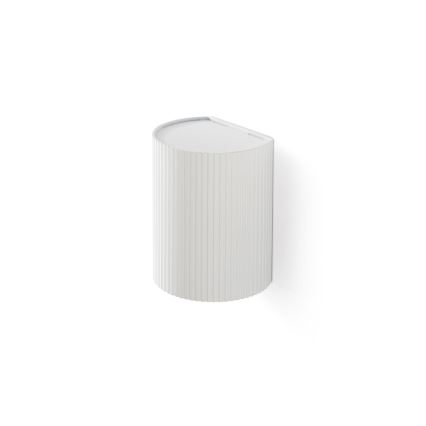 FARO 40526 - Vägglampa SOLE 1xGU10/8W/230V vit vågformad rund