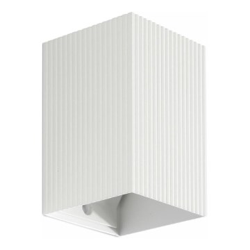 FARO 40534 - Vägglampa SOLE 1xGU10/8W/230V vit vågformad vinklat