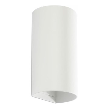 FARO 40538 - Vägglampa SOLE 2xGU10/8W/230V vit rund