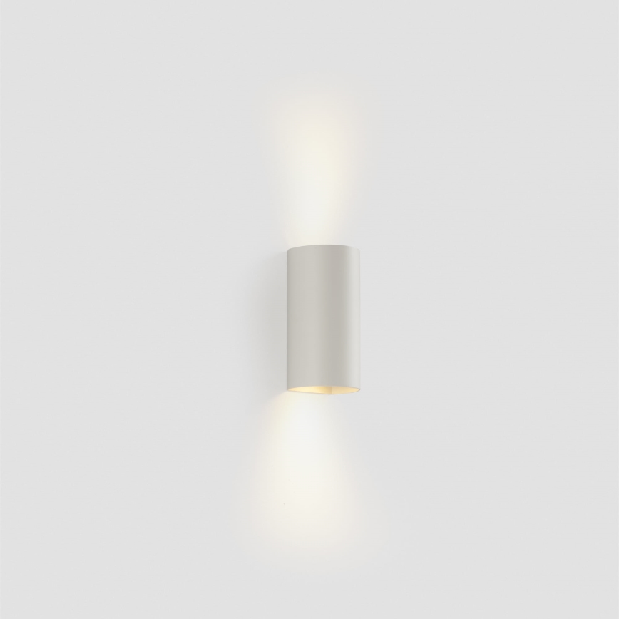 FARO 40538 - Vägglampa SOLE 2xGU10/8W/230V vit rund