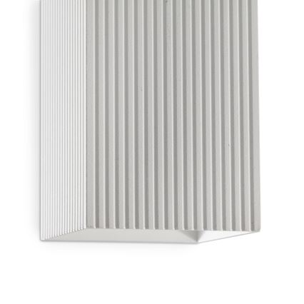 FARO 40565 - Vägglampa SOLE 2xGU10/8W/230V vit vågformad vinklat