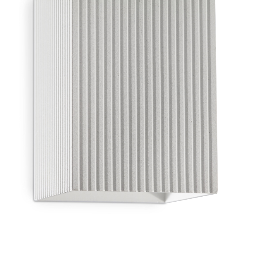 FARO 40565 - Vägglampa SOLE 2xGU10/8W/230V vit vågformad vinklat