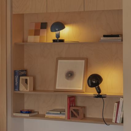 FARO 56100 - Bordslampa med klämma 2-i-1 BELA 1xE27/15W/230V svart