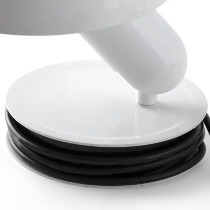 FARO 56101 - Bordslampa med klämma 2i1 BELA 1xE27/15W/230V vit