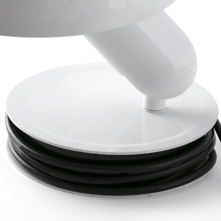 FARO 56101 - Bordslampa med klämma 2i1 BELA 1xE27/15W/230V vit