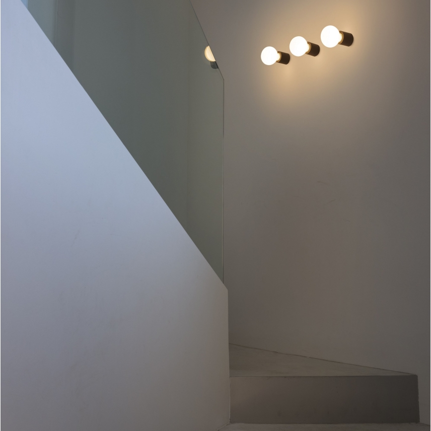 FARO 62151 - väggbelysning TEN 1xE27/20W/230V svart