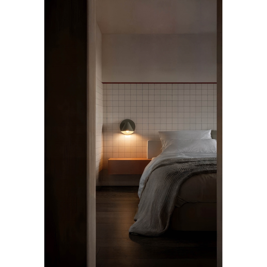 FARO 62356 - Väggspotlampa NOON 1xE27/15W/230V, khaki