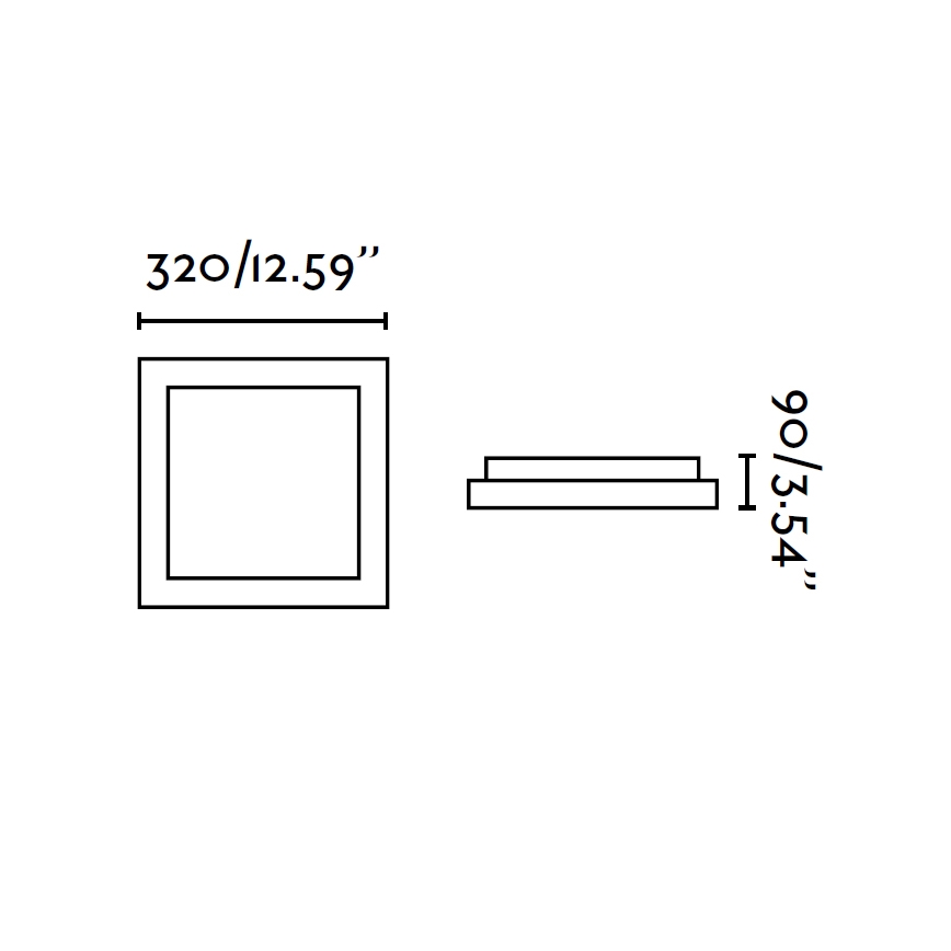 FARO 62969 - Takbelysning TOLA 2 2xE27/20W/230V