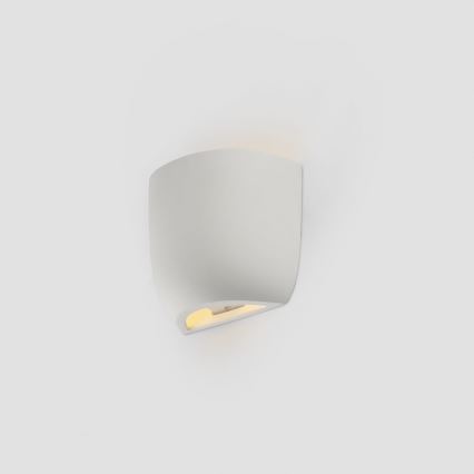 FARO 63428 - Vägglampa KAPPU 1xE14/7W/230V 15,8x15 cm vit