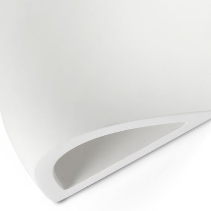 FARO 63429 - Vägglampa KAPPU 1xE14/7W/230V 25x15 cm vit