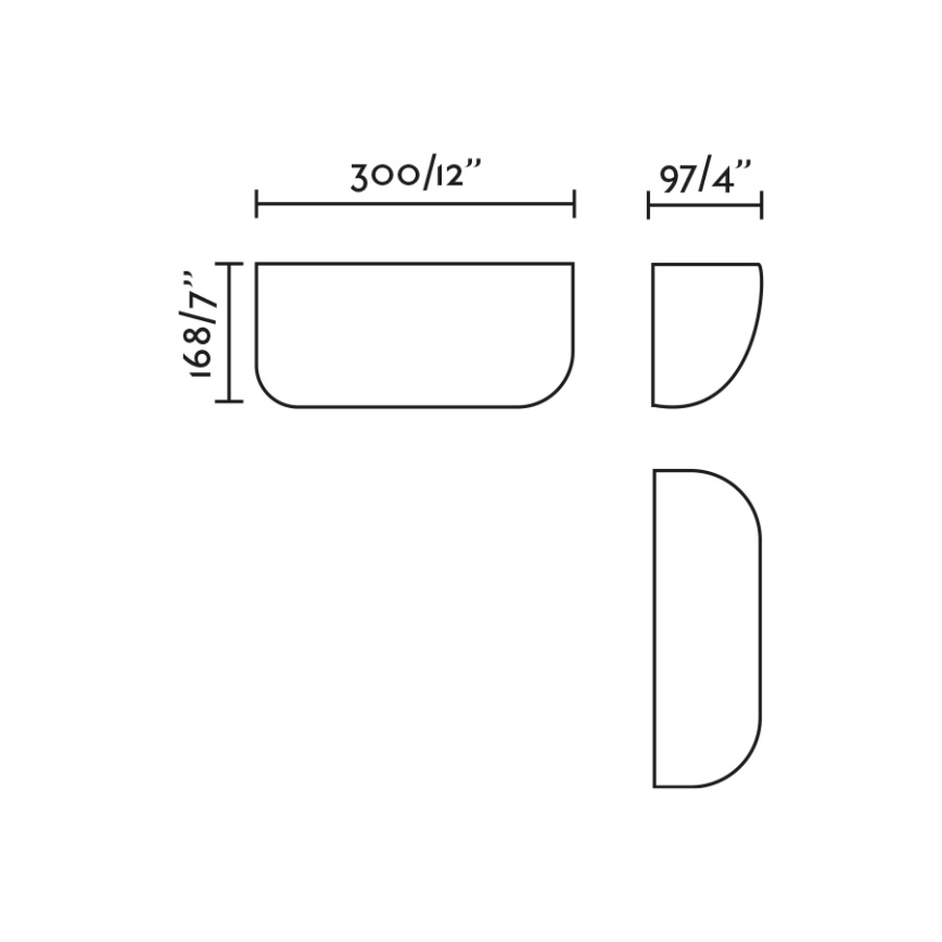 FARO 63430 - Vägglampa KAPPU 2xE14/7W/230V 16,8x30 cm vit