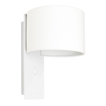 FARO 64302 - Väggbelysning FOLD 1xE27/15W/230V vit