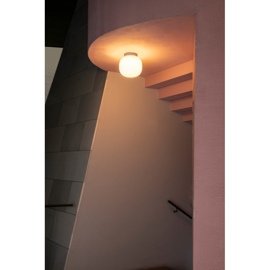 FARO 68610 - Taklampa AMELIA 1xE27/15W/230V IP44 vit